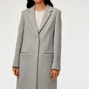 Aritzia Babaton Joshua Long Wool-Cashmere Coat